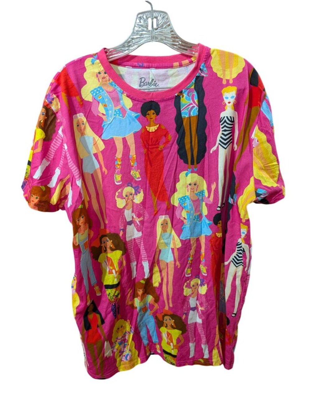 Barbie x Cakeworthy T-Shirt w/ Retro Barbie Doll Print 2XL Mattel NWOT